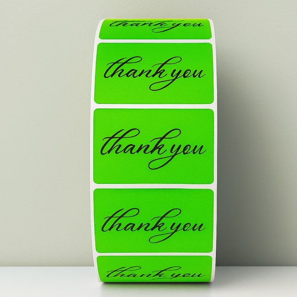 Thank You Stickers for Small Business |100 Self-Adhesive 8 COLORS TO CHOOSE FROM - Picture 4 of 11